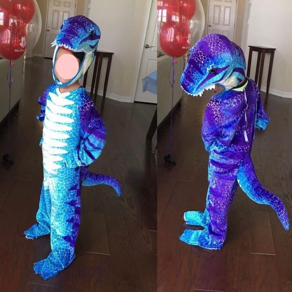 Children’s Dinosaur Halloween costume. Size small